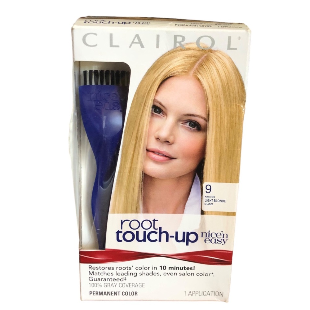 Clairol Nice 'N Easy Root Touch-Up #9 Light Blonde Permanent Color 1 Application